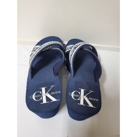 Women Calvin Klein Peep Toe Sandals Calvin Klein - Picture 7 of 11
